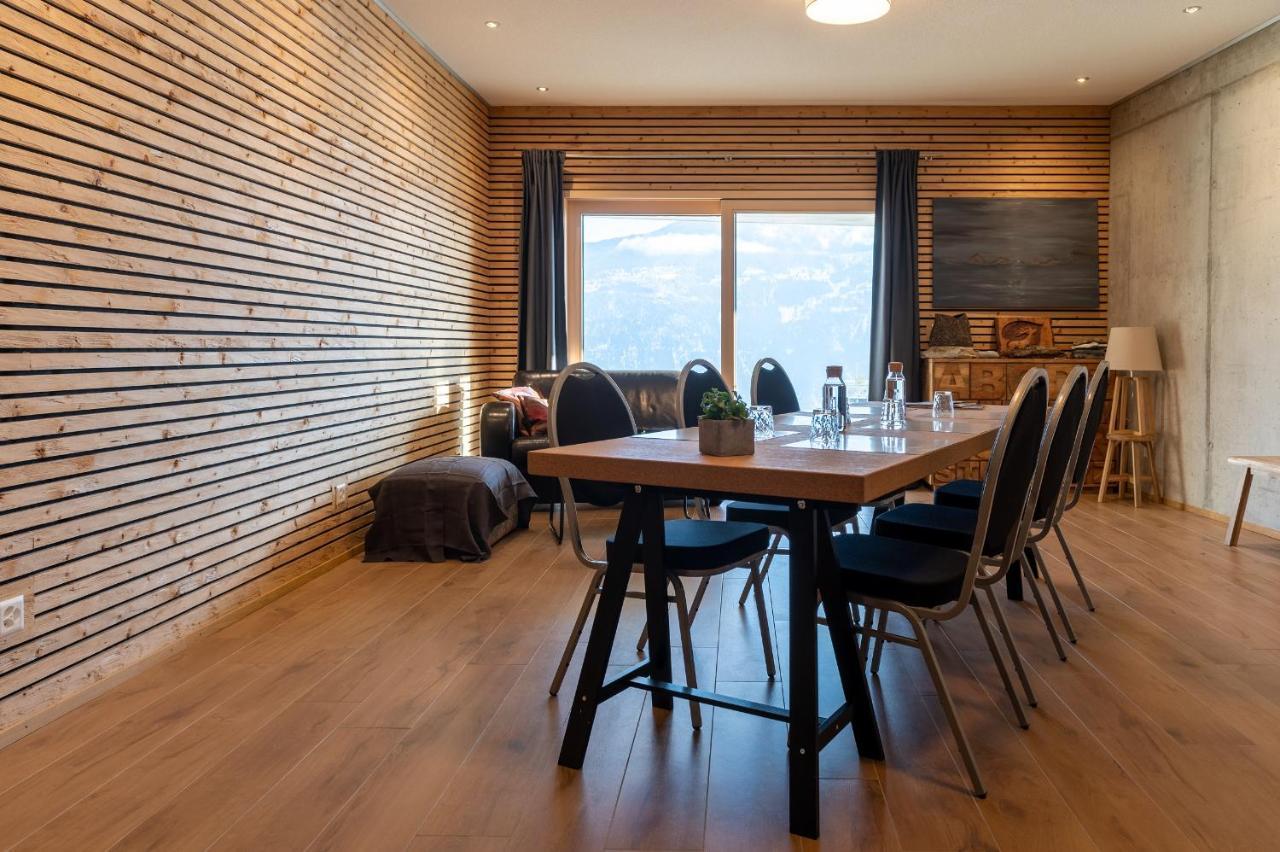 Chalet Diognysos B&B, Boutique Hotel & Wellness Crans-Montana Exteriör bild