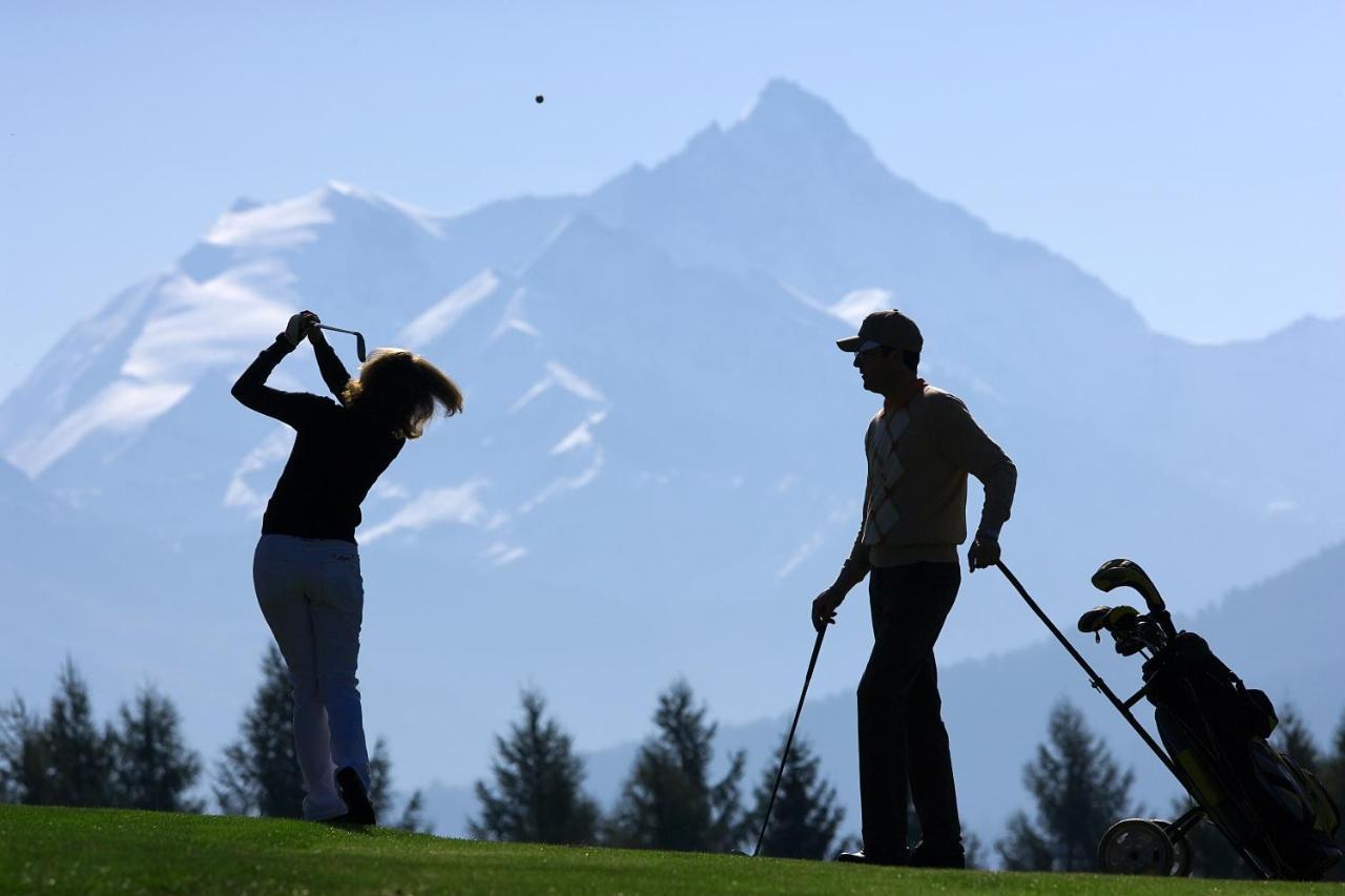 Chalet Diognysos B&B, Boutique Hotel & Wellness Crans-Montana Exteriör bild