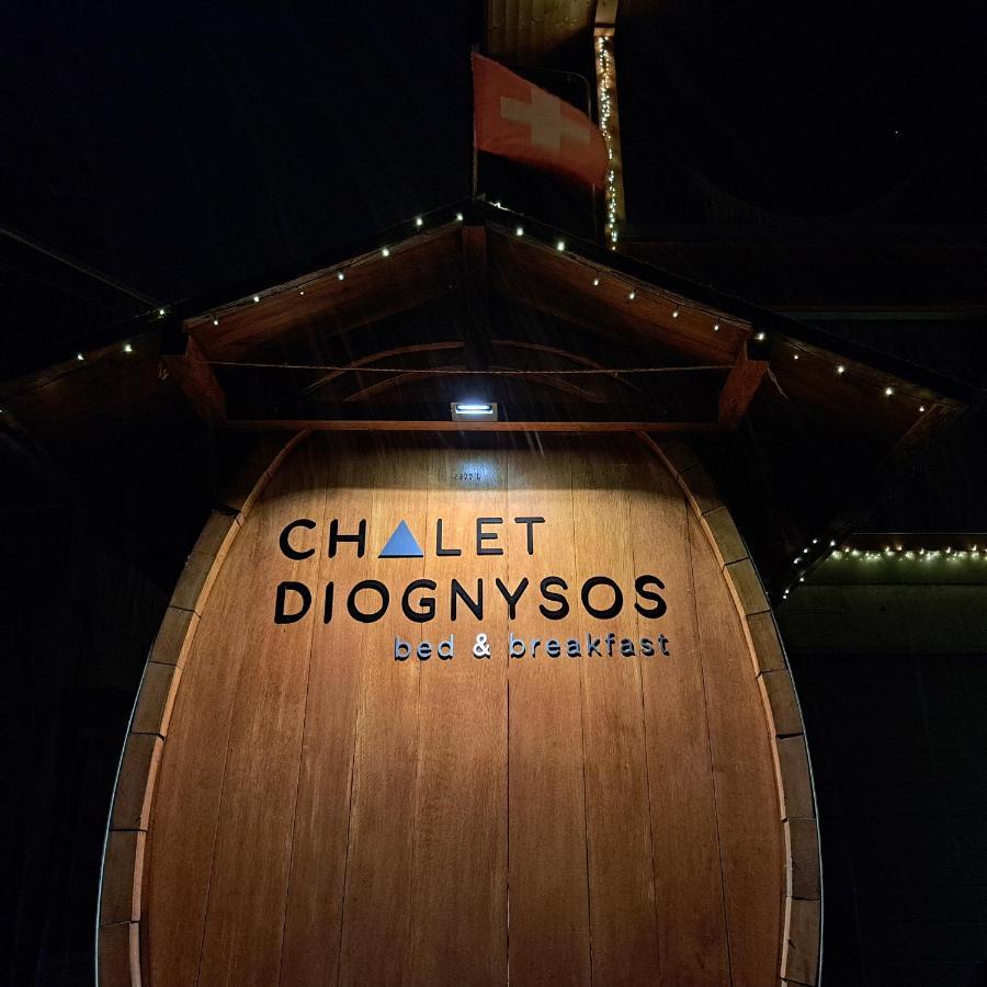 Chalet Diognysos B&B, Boutique Hotel & Wellness Crans-Montana Exteriör bild